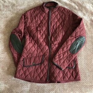 Barbour rosewood stallion quilted jacket